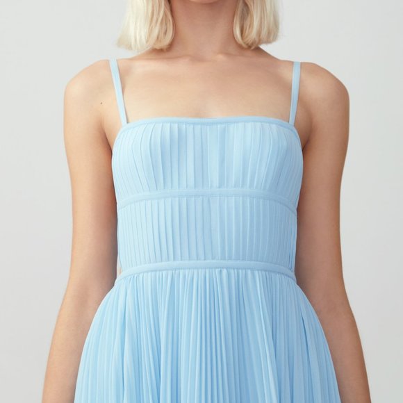 Fame and Partners Pleated Side Cutout Dress - prom/eventSize 10- NEVER WORN - Picture 8 of 10